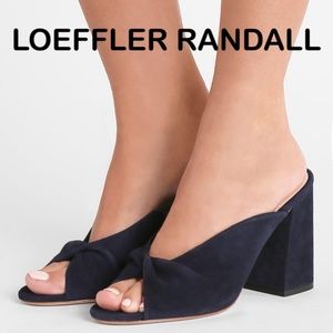 🆕Loeffler Randall Open Toe Twisted Heel Mule